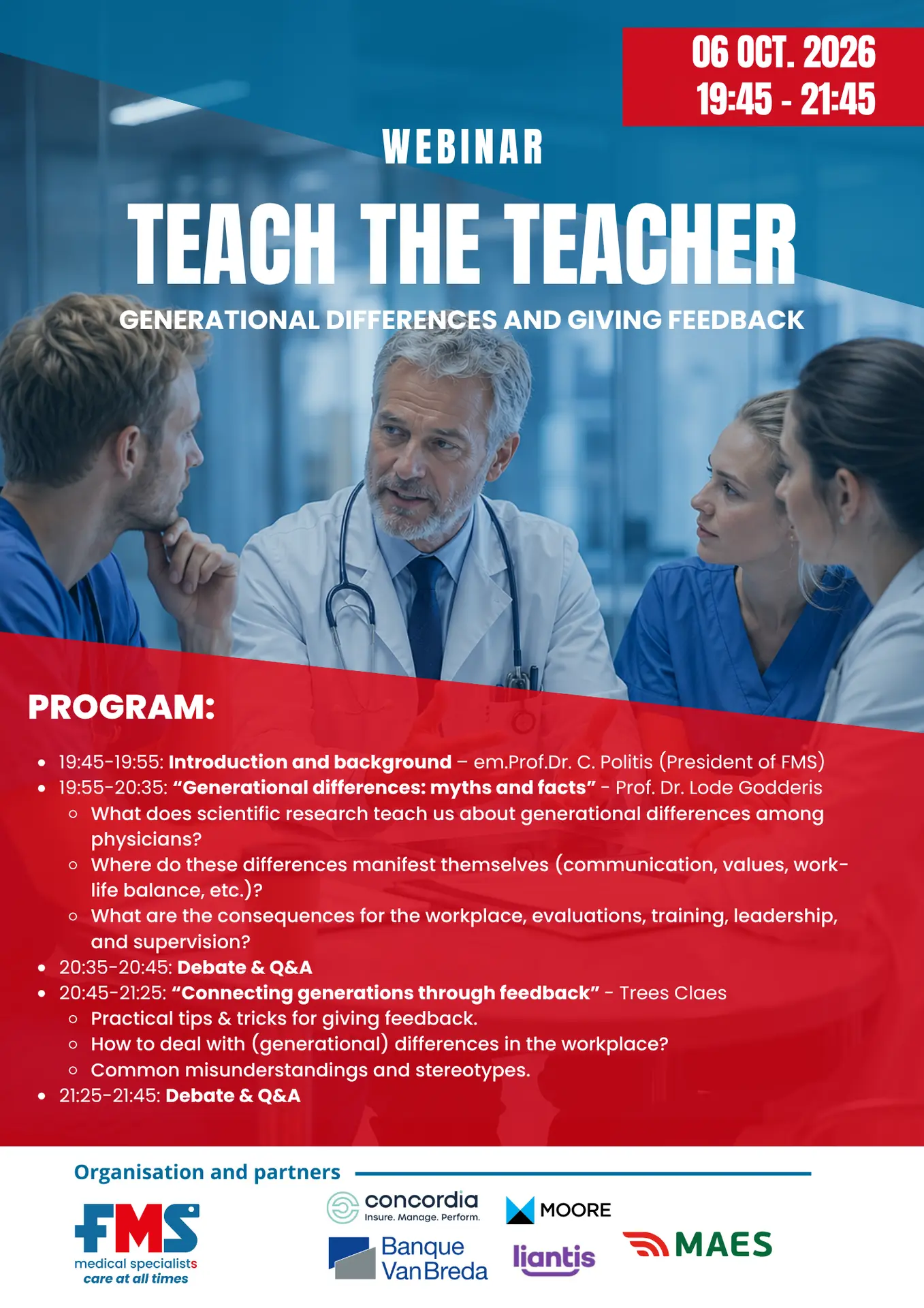 Teach The Teacher webinar program